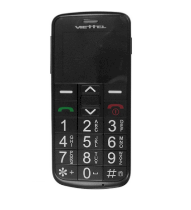 Điện thoại dành cho người già Viettel V6216 (X6216) Black