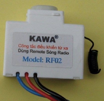 Hạt công tắc lắp âm tường KAWA RF02SN