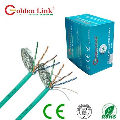 Cáp mạng Golden Link PlusCategory FTP CAT5E Cable 300 m màu xanh lơ