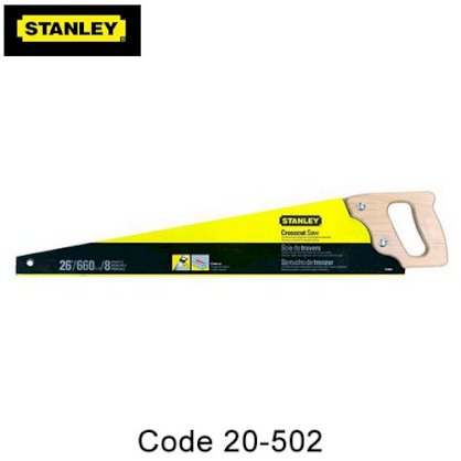 Cưa gỗ cán gỗ 18in Stanley 20-502