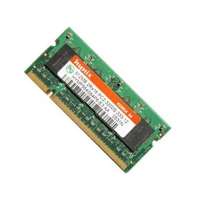 Hynix 512MB DDR2 PC2-3200 400MHz (HYMP564S64P6-E3 AA)