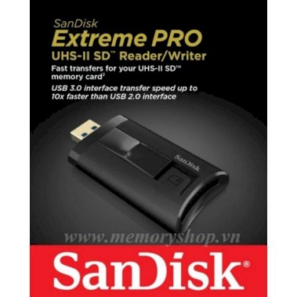 Đầu đọc ghi SanDisk Extreme PRO UHS-II Card