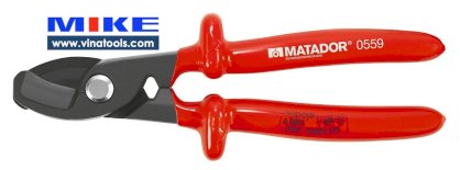 Kìm cắt dây cáp cách điện Matador 0559 0210