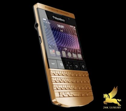 Điện thoại Blackberry 9981 mạ vàng