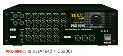 Ampli Texa audio PRO-999K