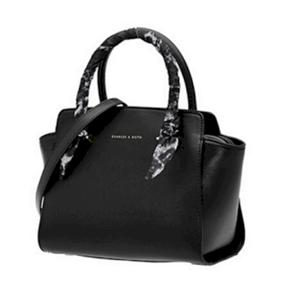 Túi xách Charles & Keith tay nắm quấn vải CKTL027002