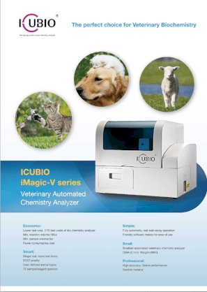 Máy xét nghiệm sinh hóa tự động iCubio imagic-v7 cho thú y