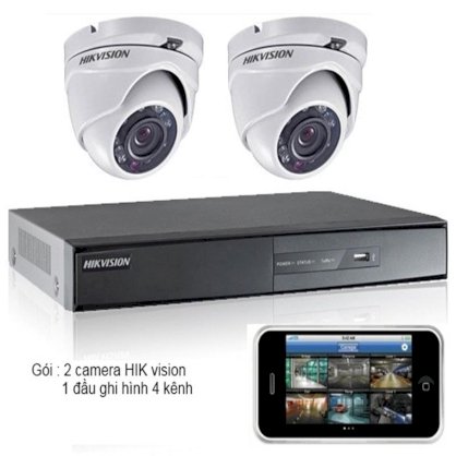 Hệ thống Camera HIK VISION dành cho Hộ giá đình hoặc cửa hàng Kinh doanh