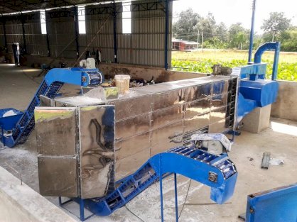 Máy sấy nông sản dạng băng tải Thiên Nam SBT 2015