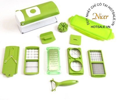 Bộ dụng cụ cắt gọt rau củ quả Nicer dicer Plus SSR-250