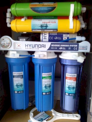 Máy lọc nước Hyundai 8 cấp lọc không tủ inox