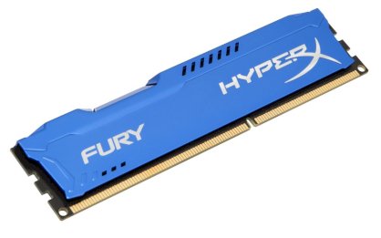Kingston HyperX Fury Blue (HX318C10F/4) - DDR3 - 4GB - Bus 1866Mhz - PC3 14900 CL10 Dimm