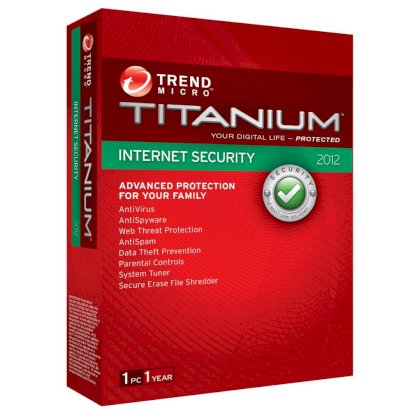 Phần mềm Trend Micro Titanium Internet Security 1PC (box)