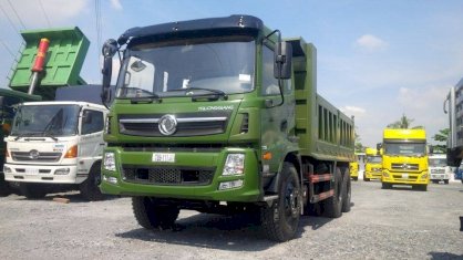 Xe tải ben Dongfeng Trường Giang 3 chân YC260-33 14,2 tấn