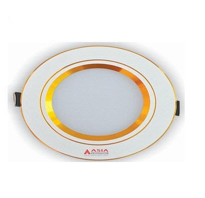 Đèn Led âm trần mặt vàng 3 màu Asia Lighting MV9