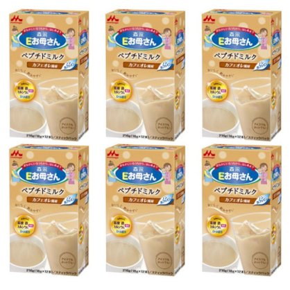 Bộ 6 hộp sữa Morinaga bầu vị cafe (216g)