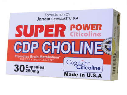 Super Citicoline - Điều Trị Phục Hồi Chức Năng Não - Hộp 30 viên