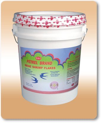 Thức ăn tôm giống Brine Shrimp Flakes Petrel