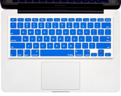 Lót phím macbook đơn sắc màu xanh dương đậm