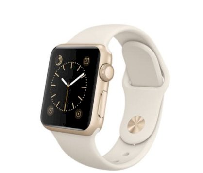 Đồng hồ thông minh Apple Watch Sport 38mm Gold Aluminum Case with Antique White Sport Band