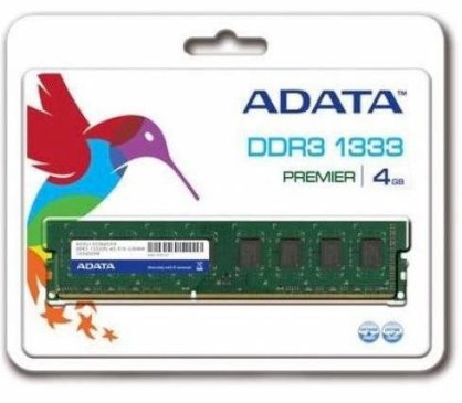 ADATA - DDR3 - 4GB - Bus 1333Mhz - PC3 10600