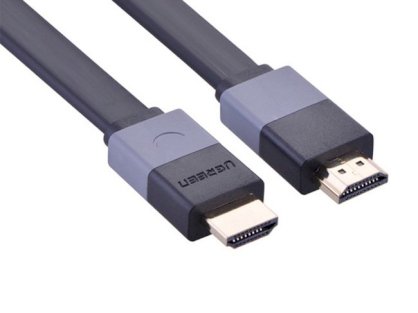 Cáp HDMI dẹt vỏ nhựa Ugreen 30111 3m hỗ trợ 3D, 4K