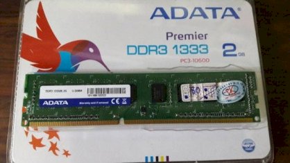 ADATA - DDR3 - 2GB - Bus 1333Mhz - PC3 10600