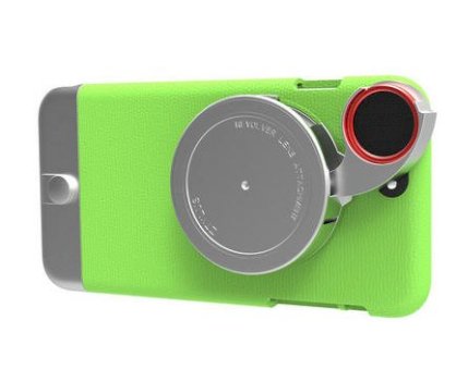Ống kính 4 trong 1 Ztylus Metal Series Camera Kit for iPhone 6 Plus Green