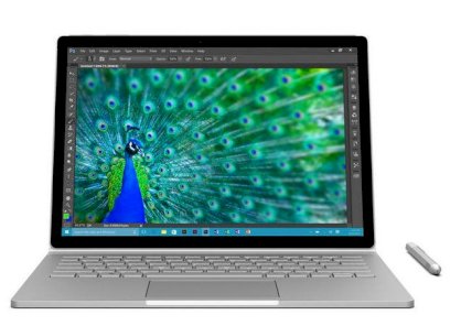 Microsoft Surface Book (Intel Core i5, 8GB RAM, 256GB SSD, VGA Intel HD Graphics, 13.5 inch Touch Screen, Windows 10 Pro)