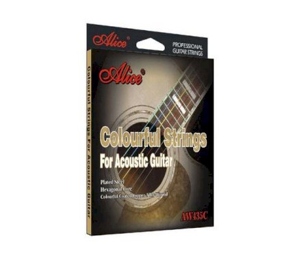 Dây đàn guitar Alice Colourful Strings AW453C (dây màu)