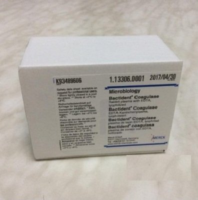 Bactident Coagulase Rabbit plasma with EDTA, lyophilize 1133060001