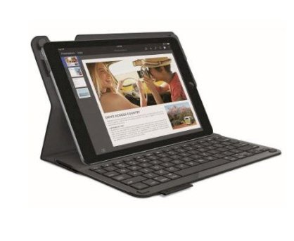 Logitech Type+Protective case with integrated keyboard for iPad Air Black - 920-006538