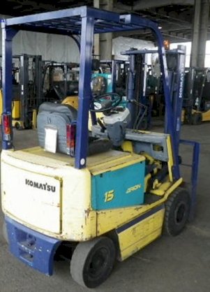 Xe nâng điện ngồi lái KOMATSU FB15EX-7