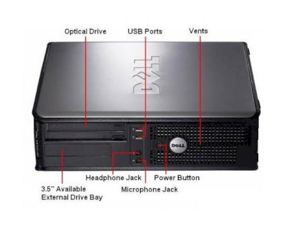 Máy tính Desktop Dell OptiPlex 330 (Intel Pentium Core Duo E6550 2.33GHz, 2GB RAM, 160GB HDD, Intel Onboard, Không kèm màn hình)