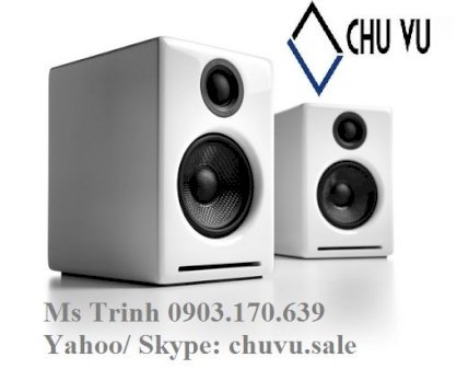 Audioengine A2+ Premium Powered Desktop Speakers Pair (White)