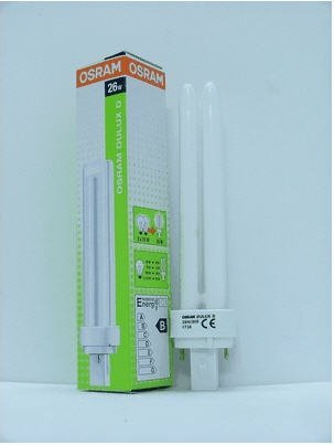 Bóng compact  OSRAM Dulux D26W/840-27