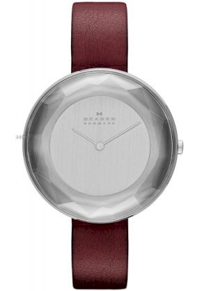 Đồng hồ Skagen Women's Gitte Analog Display Analog Quartz Red Watch SKW2273