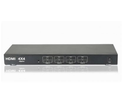 HDMI Switch-Splitter  4X4 (Matrix) 1.3b w/Remote Control