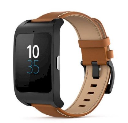 Đồng hồ thông minh Sony SmartWatch 3 SWR50 Leather Brown