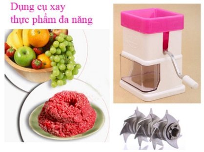 Dụng cụ xay thực phẩm đa năng