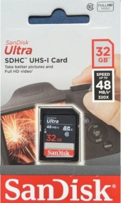 Thẻ nhớ SDHC Sandisk Ultra 32GB 320X - (Class 10)