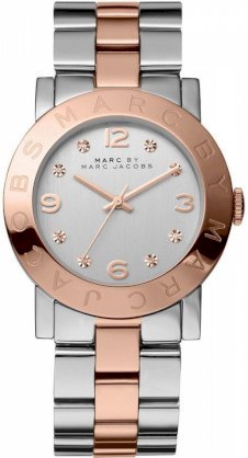 MARC JACOBS AmyTwo-Tone Stainless Steel Bracelet 36mm MBM3194