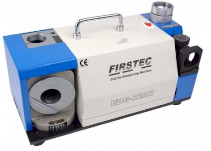 Máy mài mũi khoan kiểu mài điểm cắt FIRSTEC EDG-320N (khả năng mài  Ø3- Ø20 mm)