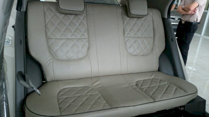Mẫu ghế da ô tô 2015 (Dòng xe bán tải) màu xám đá