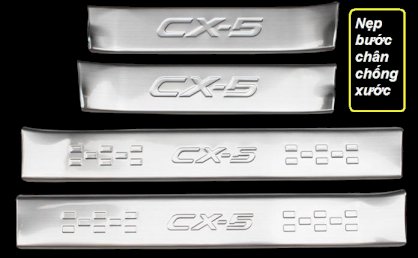 Nẹp bước chân Inox Mazda CX5 2015