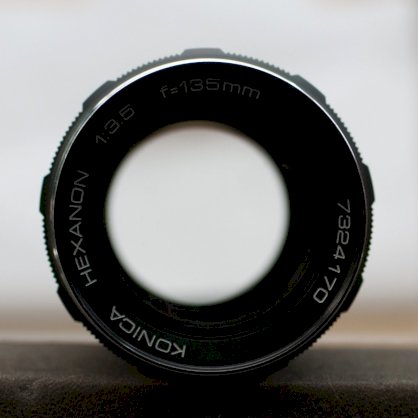 Lens Konica Hexanon 135mm F3.5