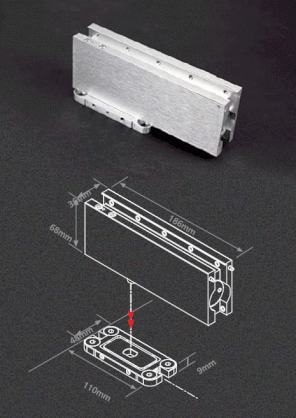 Kẹp kính thủy lực Kenwa PDC100