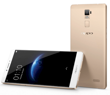 Bộ 1 Oppo R7 Plus Golden và 1 Sạc dự phòng Samsung 10.400mAh