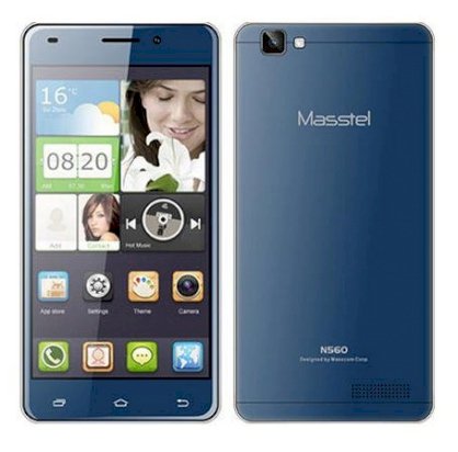 Masstel N560 (Blue) + Dán màn hình + Ốp lưng + Loa Bluetooth