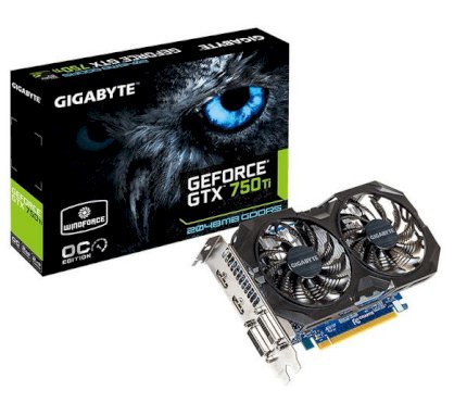 GIGABYTE GV-N75TOC2-2GI (Nvidia GeForce GTX 750 Ti, 2GB GDDR5, 128 bit, PCI-E 3.0)